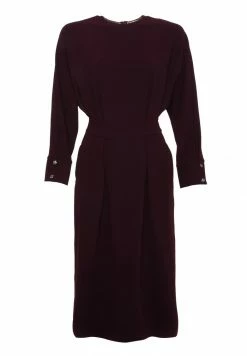 Madam-T Robe Fourreau - Pflaume -Madam-T Soldes 2022 87ee40cfb6ea4e1eaa6acda0746ba0f6