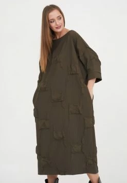 Madam-T FAILA - Robe De Jour - Khakifarben -Madam-T Soldes 2022 88685764fc96489d9119ea296d110b9b