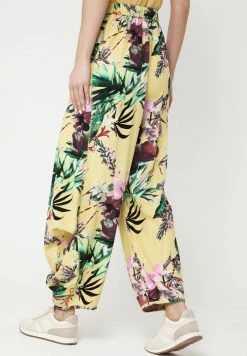 Madam-T Pantalon Classique - Gelbgrün -Madam-T Soldes 2022 893bd72e834b43acac6c29a36a91c1c4