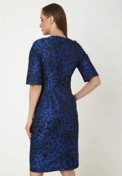 Madam-T Robe Fourreau - Schwarz, Indigo -Madam-T Soldes 2022 895e6d113b374368af6fefc0ea353ff3