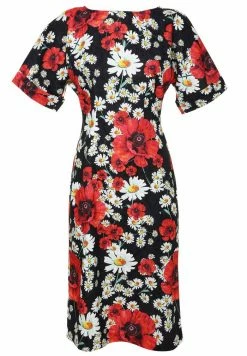 Madam-T Robe De Jour - Schwarz Rot -Madam-T Soldes 2022 899b62bf2282470a8aa311cf5d9b61be