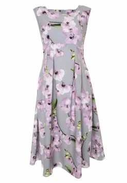 Madam-T KANTRI - Robe De Jour - Grau, Lila -Madam-T Soldes 2022 899c36640f844676af313e4145554b74