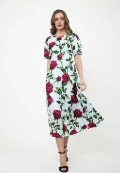 Madam-T MENOLA - Robe De Jour - Blau Purpurrot