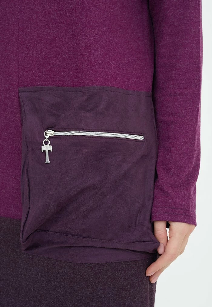 Madam-T MIGDALIA - Robe De Jour - Pflaume/dunkelviolett 8 Madam-T MIGDALIA - Robe De Jour - Pflaume/dunkelviolett – Image 8