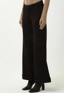 Madam-T CHELSEA - Pantalon Classique - Kastanienbraun -Madam-T Soldes 2022 8a471fca2d5d4d278ac0f72f76827ba1