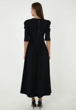 Madam-T ANGE - Robe Longue - Blau -Madam-T Soldes 2022 8a669146968f48f09bb15502e859bef6