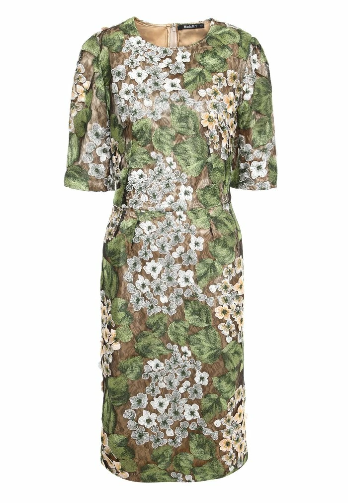 Madam-T TROPICANA - Robe De Soirée - Orange, Grün 7 Madam-T TROPICANA - Robe De Soirée - Orange, Grün – Image 7