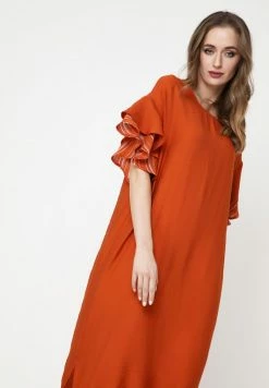 Madam-T SATINESSA - Robe Longue - Ingwer 12 Madam-T SATINESSA - Robe Longue - Ingwer -Madam-T Soldes 2022 8b6850d532424308b290442129a9692b