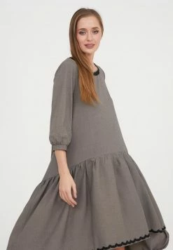 Madam-T EVA - Robe De Jour - Dunkelbeige -Madam-T Soldes 2022 8b8f6595ec6d4a7f8381313f2c366d11