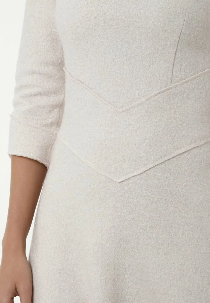 Madam-T YANNA - Robe En Jersey - Creme 6 Madam-T YANNA - Robe En Jersey - Creme – Image 6