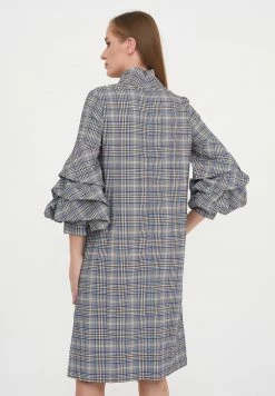 Madam-T VANESSA - Robe De Jour - Grüner Kumpel/ Indigo -Madam-T Soldes 2022 8cbb5ec9edd84020b42c3a31da19d7b8