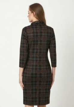 Madam-T KONTATA - Robe Fourreau - Schwarz, Senf -Madam-T Soldes 2022 8cdd8ab45edf4c18a7b97db28f651fb6