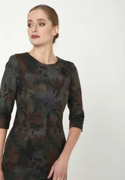 Madam-T JERSEYKLEID - Robe En Jersey - Grau Braun -Madam-T Soldes 2022 8d2b367f98ac4cd7b67d9860cd3e81d3