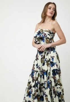 Madam-T Robe De Jour - Gelb, Indigo -Madam-T Soldes 2022 8d448e9302b1438286da16943ed33117