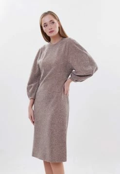 Madam-T Robe De Jour - Bla Utzk Senf -Madam-T Soldes 2022 8d4660a9be5948e9be9fecf3ac033edb