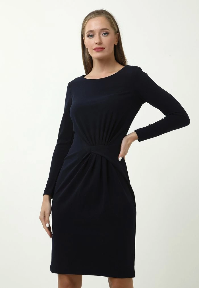 Madam-T LENIYA - Robe De Jour - Blau 3 Madam-T LENIYA - Robe De Jour - Blau – Image 3