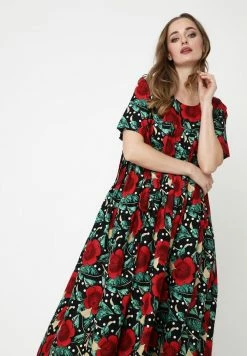 Madam-T Robe Longue - Schwarz Rot 10 Madam-T Robe Longue - Schwarz Rot -Madam-T Soldes 2022 8da8bca6d6644ba7bc97ba0cc1a93e2f