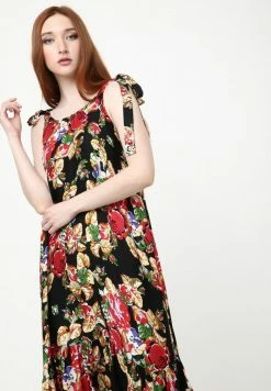 Madam-T PERCAMA - Robe De Jour - Schwarz, Burgund -Madam-T Soldes 2022 8e9ed29e005b4a9daf58bdf0262f88d1