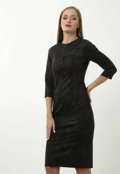 Madam-T CHIDGU - Robe Fourreau - Grün