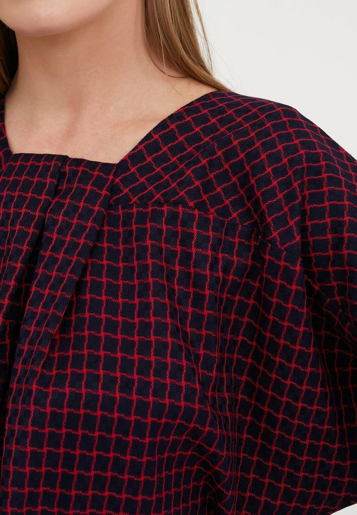 Madam-T VIKANA - Robe De Jour - Blau Rot 6 Madam-T VIKANA - Robe De Jour - Blau Rot – Image 6