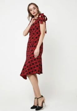 Madam-T Robe De Jour - Schwarz Rot -Madam-T Soldes 2022 8f1a852b0fb74e95a93036f6a883fdeb