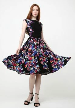 Madam-T Robe De Jour - Schwarz Indigo -Madam-T Soldes 2022 8f3890033e794306a2e94e1a1f19a2a3