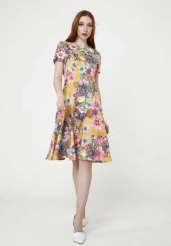 Madam-T Robe De Jour - Senf Rosa