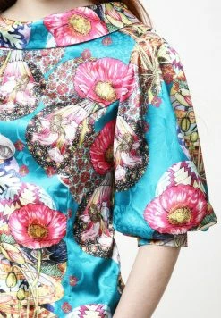 Madam-T Robe Fourreau - Aqua, Rosa -Madam-T Soldes 2022 90339d5e2c8040fe863234ef634e9a9d