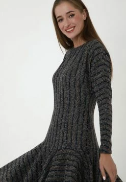 Madam-T SAMARA - Robe Pull - Grau Hellbraun 12 Madam-T SAMARA - Robe Pull - Grau Hellbraun -Madam-T Soldes 2022 90809f1787f2419f98bbfca16958d142