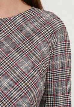 Madam-T KORFU - Robe Fourreau - Grünes Leder, Burgund. -Madam-T Soldes 2022 90aecc5df05d4b2b914f8af5641d8dcd