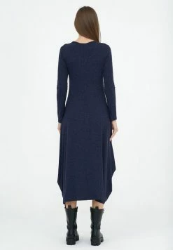 Madam-T GIZELINA - Robe En Jersey - Indigo/ Blau -Madam-T Soldes 2022 9105e754ae6b41f1bd118275ed8b3cd3