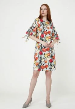 Madam-T Robe De Jour - Grau Orange