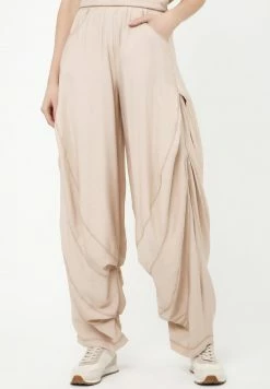 Madam-T Pantalon Classique - Beige