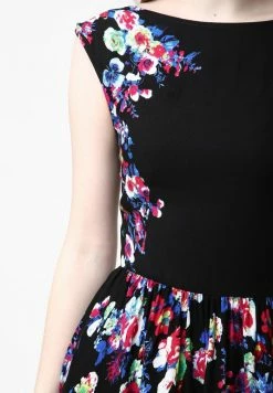 Madam-T Robe De Jour - Schwarz Indigo -Madam-T Soldes 2022 91b4db5b592d4e598f29c8a65c16425d