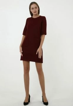 Madam-T MILANIA - Robe Pull - Dunkel Weinrot -Madam-T Soldes 2022 91d8ab791999454eaf573c958ef26a00