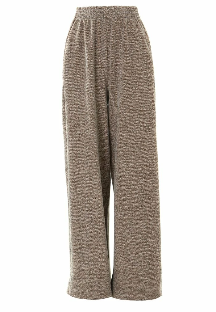 Madam-T NOVARA - Pantalon Classique - Schwarz/ Senf 7 Madam-T NOVARA - Pantalon Classique - Schwarz/ Senf – Image 7