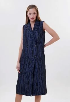 Madam-T ESPERANSA - Robe Chemise - Bla Askk/blau