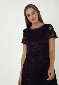 Madam-T ESPERA - Robe De Soirée - Purple/black -Madam-T Soldes 2022 9228d2bb78294a0299e4f2aaa56ae2af