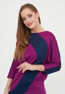 Madam-T SADET - Robe Fourreau - Lilla Gold Blau -Madam-T Soldes 2022 92684771905344519130c978b84e3d27