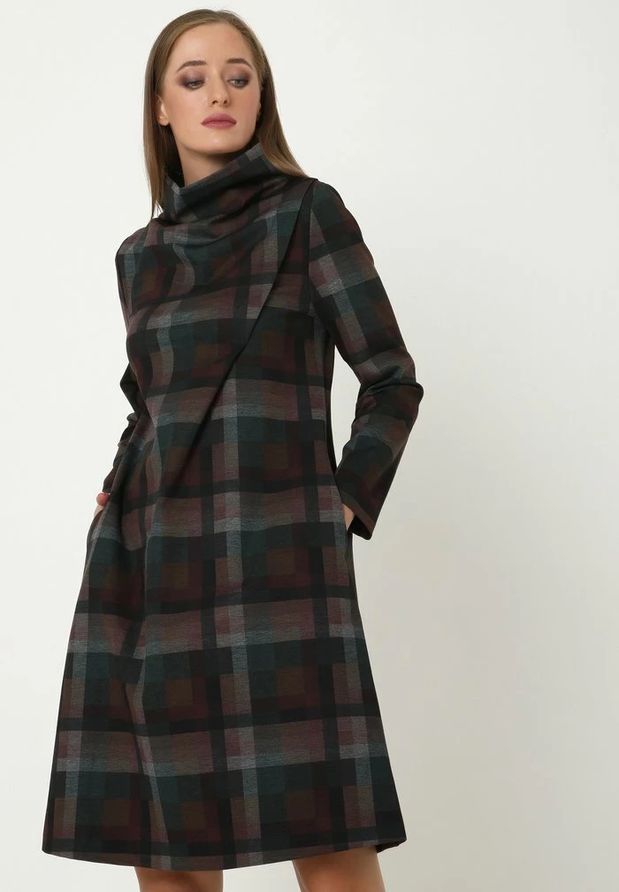 Madam-T ALLTAGSKLEID LEELINA - Robe De Jour - Grün, Braun 6 Madam-T ALLTAGSKLEID LEELINA - Robe De Jour - Grün, Braun – Image 6