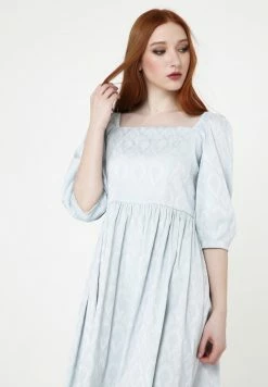 Madam-T CHANTALE - Robe De Jour - Grau Blau -Madam-T Soldes 2022 935c915f87ab4d189fbd7f133f957dff