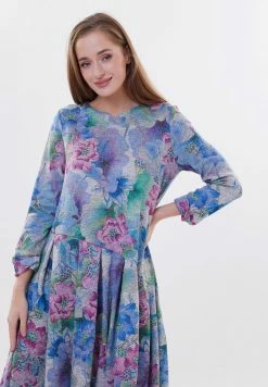 Madam-T DEMETRANA - Robe Pull - Hellblau/lila -Madam-T Soldes 2022 9372a487e670463dbba5f242c70c8d46