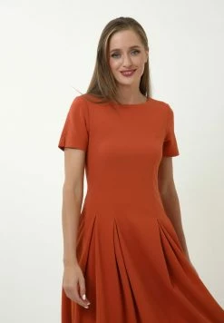 Madam-T KRISTI - Robe De Jour - Terrakotta -Madam-T Soldes 2022 9442784c8dc34d9299344b67d7e51800