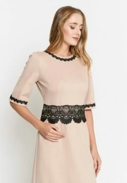 Madam-T SOPHIKO - Robe De Jour - Beige -Madam-T Soldes 2022 944fc10e56fb40e08bba3742ccd3d283