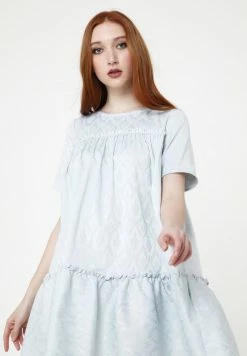 Madam-T Robe De Jour - Grau-blau -Madam-T Soldes 2022 947405a808ca4b32a3a12607f1b7e570