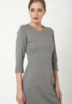 Madam-T Robe En Jersey - Grau -Madam-T Soldes 2022 948ab68168344cfa859ac0b385247f23
