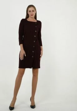 Madam-T MAZONA - Robe De Jour - Pflaume -Madam-T Soldes 2022 9521a8f40a2541f398e7a2bc40525971