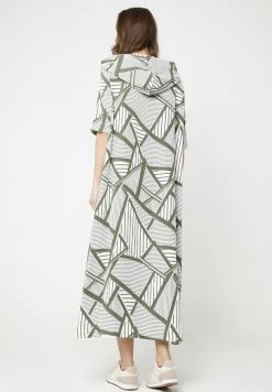 Madam-T ADELINARA - Robe Longue - Khaki Weiß 9 Madam-T ADELINARA - Robe Longue - Khaki Weiß -Madam-T Soldes 2022 95cf247fe26b41c1a45526f4b4ccd8e8