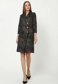 Madam-T ELMA - Robe En Jersey - Grün, Pflaume