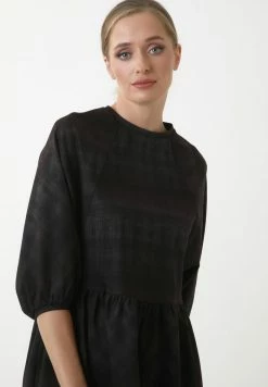 Madam-T ADAMASA - Robe De Jour - Schwarz/pflaume -Madam-T Soldes 2022 962d96a5d2c447faa5525df1977ca55f